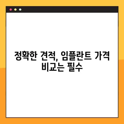 어금니 임플란트 가격, 빠르게 알아보는 설계 노하우 | 임플란트 가격, 비용, 견적, 치과