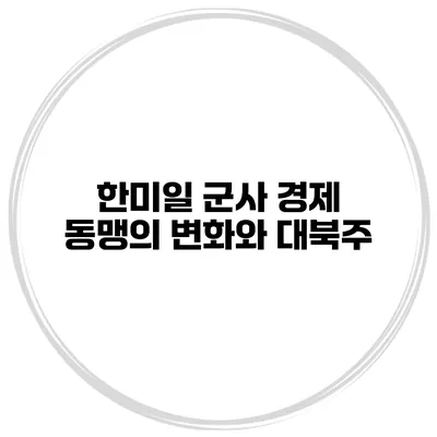 한미일 군사 경제 동맹의 변화와 대북주